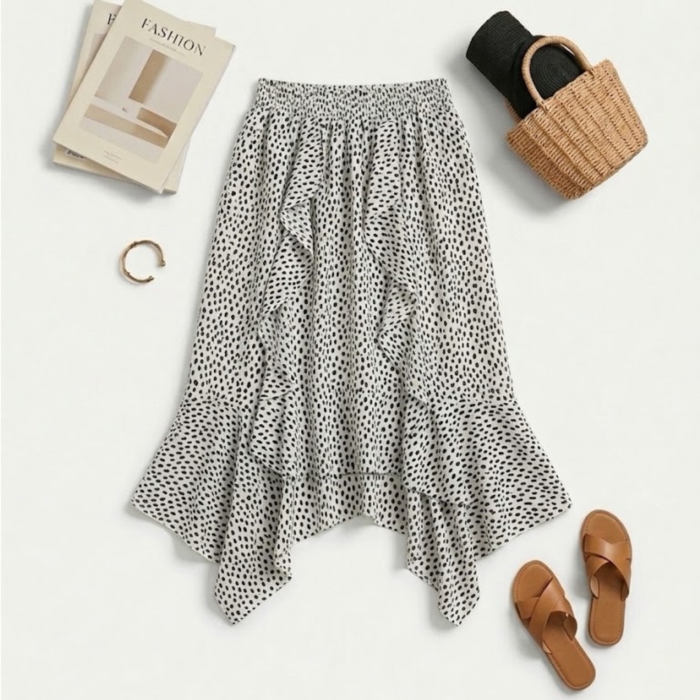 NWOT Parker Polka Dot Skirt